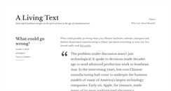 Desktop Screenshot of alivingtext.com